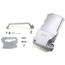 HOLLEY LS RETRO REAR OIL PAN 6 QRTS WITH FILTER ALL ALLOY HOLLEY 302-1