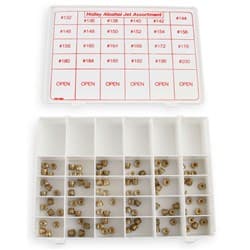 HOLLEY ALCOHOL JET KIT 4 EACH OF .132 TO .200 HOLLEY - 36-201