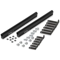 FUEL RAIL KIT FOR HO300-136 -8AN ORB, BLACK, HOLLEY - 534-218