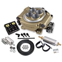 HOLLEY SNIPER EFI MASTER KIT CLASSIC GOLD FINISH HOLLEY - 550-516K