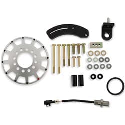 SBF 6.5" CRANK TRIGGER KIT. 12-1X. 3 WIRE HALL EFFECT. BLK HOLLEY / 556-172