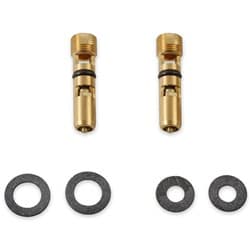 .130 STEEL ADJ NEEDLE & SEATS  PACK OF TWO HOLLEY - 6-515-2