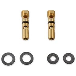 .150 STEEL ADJ NEEDLE & SEATS  PACK OF TWO HOLLEY - 6-519-2
