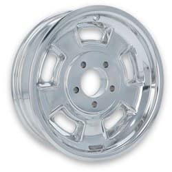 SPRINT WHEEL 15x4.5 POLISHED NO CLEAR. 5x4.75 / 2.13" B/S HOLLEY / HB008-025