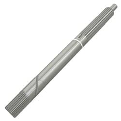 POWERGLIDE BILLET INPUT SHAFT TURBO SPLINE, HARDENED 4340 HUGHES / HP7496C