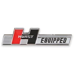 HURST EQUIPPED EMBLEM 5.25 x 1.25 HURST - 13610000