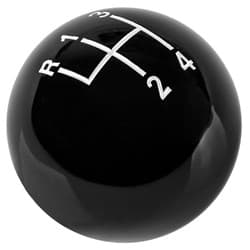 4 SPEED SHIFTER KNOB (3/8-16) BLACK HURST - 1630103