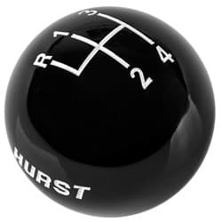 4 SPEED SHIFTER KNOB (3/8-16) BLACK HURST - 1637627
