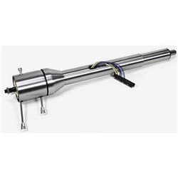1955-56 CHEVY RHD TILT COLUMN  **CHROME ** IDIDIT - 1260550020