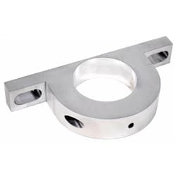 IDIDIT UNDERDASH MOUNT  2-1/4" HOLE  BILLET BRUSHED ALUM IDIDIT - 2310500030