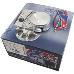 SBC P/ACT PISTON -4.8cc 4.020  bore, 3.562 STRK, 6.000 ROD, 1.230 C/H, 0.020 OS