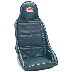 JAZ BLACK VINYL SEAT COVER SUITS ALUMINIUM DRAG SEAT JAZ - 150-300-01