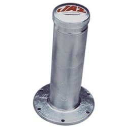 FUEL CELL FILLER - 45 DEGREE 6-BOLT,  APPROX 4" LONG JAZ - 345-251-03