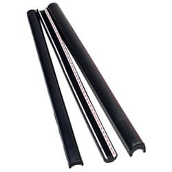 JAZ SFI ROLLBAR PADD 3/4 THICK BLACK 3FT FITS 1.5-1.75 BARS JAZ - 690-002-01