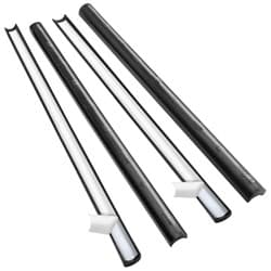 SFI ROLL BAR PADDING 5/8 THICK FIT 1 - 1-1/4 BARS 1M LONG BLK JAZ - 690-007-01
