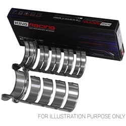 MAIN BEARINGS, SBF 289W 302W HP SERIES, BI-METAL KING BEARINGS / MB529HP STDX