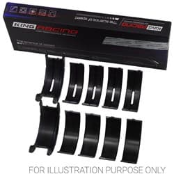 MAIN BEARINGS, SBF 289W 302W XP SERIES, TRI-METAL, COATED KING BEARINGS / MB529XPC