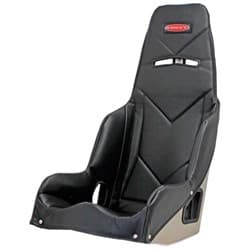20" BLACK VINYL COVER SUIT PRO STREET DRAG SEAT KIRKEY - 5520001