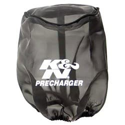 K&N PRECHARGER,6 to 4-5/8 X 6 TALL, ROUND TAPERED, BLACK K&N - 22-8033PK