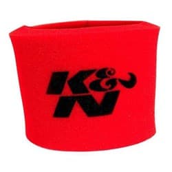 K&N FOAM PRE-CLEANER, OVAL 4-1/2X 7, 3-1/4 HIGH, RED K&N - 25-3340