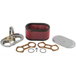 IDA WEBER AIR CLEANER ASSEMBLY 5-1/2" x 9" / 4-1/2 H" K&N - 56-1220