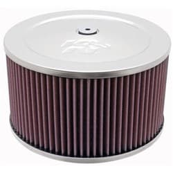 9 X 5 AIR FILTER ASSEMBLY 5-1/8 NECK, CHROME K&N - 60-1365
