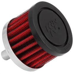 3/8 PUSH-IN VENT FILTER 2 O.D, 1.5 HIGH, RUBBER TOP K&N - 62-1000
