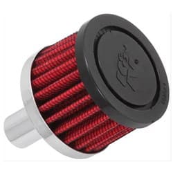 5/8 PUSH-IN VENT FILTER 2 O.D, 1.5 HIGH,RUBBER TOP K&N - 62-1020