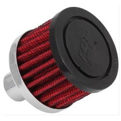 3/4 PUSH-IN VENT FILTER 2 O.D, 1.5 HIGH, RUBBER TOP K&N - 62-1030