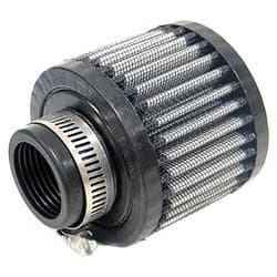 1-1/4 UNIV. CLAMP-ON FILTER 3 O.D, 2.5 HIGH, RUBBER TOP K&N - 62-1380