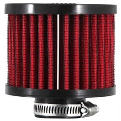 1 UNIV. CLAMP-ON FILTER 3 O.D, 2.5 HIGH, RUBBER TOP K&N - 62-1410