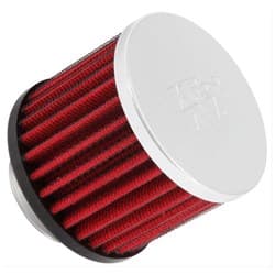 1-3/4 UNIV. CLAMP-ON FILTER 3 O.D, 2.5 HIGH, CHROME TOP K&N - 62-1480