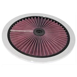 14 X-STREAM TOP PLATE ONLY WITH POLISHED ALUMINIUM RING K&N - 66-1401XP