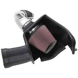 TYPHOON KIT, FORD MUSTANG 5.0L COYOTE 2018-, POLISHED K&N - 69-3540TP