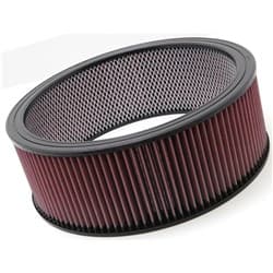 ROUND ELEMENT-UNIV. 14" X 5" **SEE NOTES FOR DIMENSIONS** K&N - E-3760