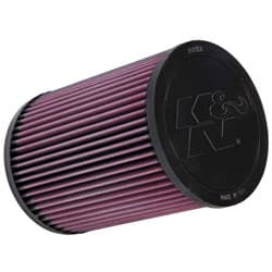 2-1/8 CLAMP ON FILTER 3.50 O D X 5.0 H CHROME TOP K&N - RC-0510