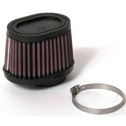 1-3/4 CLAMP-ON OVAL FILTER 3/4 O.D, 2.75 H, CHROME TOP K&N - RC-2450