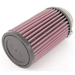 2-1/2 CLAMP-ON ROUND FILTER 3.5 O.D, 6 HIGH K&N - RD-0720