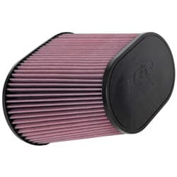 4" CLAMP-ON TAPERED OVAL AIR FILTER, 9" x 5.75" BASE, 7.5"H K&N / RE-1040