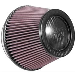6" CLAMP ON TAPERED AIR FILTER 5.125"-7" OD, 5" TALL, C/FIBRE K&N / RP-2960