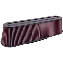 CARBON FIBRE OVAL AIR FILTER FOR CORVETTE AIR INTAKE SYSTEM KN / KNRP-5161