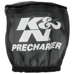 ROUND STRAIGHT PRECHARGER 3 O.D, 2-1/2 HIGH (BLACK) K&N - RU-0150PK