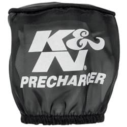 ROUND STRAIGHT PRECHARGER 3 1/2 O.D, 4 HIGH (BLACK) K&N - RU-0500PK
