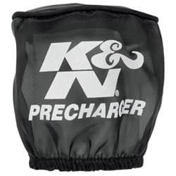 ROUND STRAIGHT PRECHARGER 3 1/2 O.D, 6 HIGH (BLACK) K&N - RU-0520PK