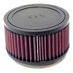 2-7/16 CLAMP-ON ROUND FILTER 5-1/2 O.D, 3 HIGH, OFFSET K&N - RU-0870