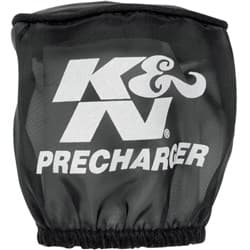 ROUND STRAIGHT PRECHARGER (BLACK) 4 O.D, 6 HIGH K&N - RU-1470PK