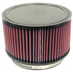 6 CLAMP-ON ROUND FILTER 7.5 O.D, 4.5 HIGH K&N - RU-1850