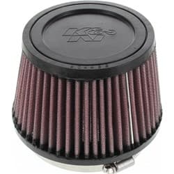 4" CLAMP-ON TAPERED AIR FILTER 5.37" BASE, 4.37" TOP, 3.5" HT K&N - RU-2510
