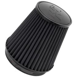 6" CLAMP ON TAPERED FILTER 7.5" BASE, 5.25" TOP, 7.5 TALL K&N - RU-3101HBK