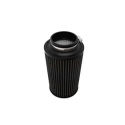 3-1/2" CLAMP-ON TAPERED FILTER 5-1/4" TOP, 6" BASE 9" TALL K&N - RU-3111HBK